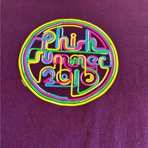 Phish Summer Tour Shirt 2010.
* women’s size XL but fits like a S/M.